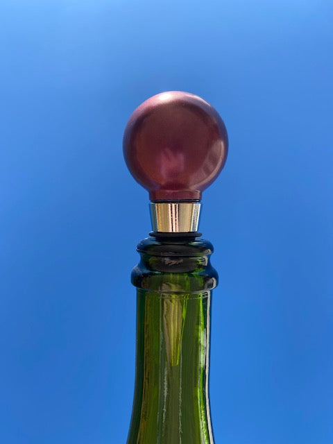 Resin Wine Bottle Stopper- Circle