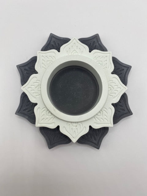 ResinCrete Lotus Single Tea Light Holder